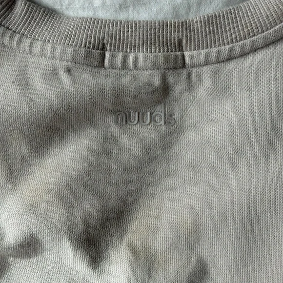 nuuds Light Gray Sweatshirt with 87 Design - Picture 7 of 9